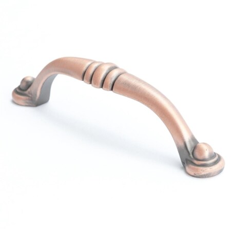 Hd Berenson 96mm Center Pull EuroTraditions- Brushed Antique Copper BE2933 1BAC
